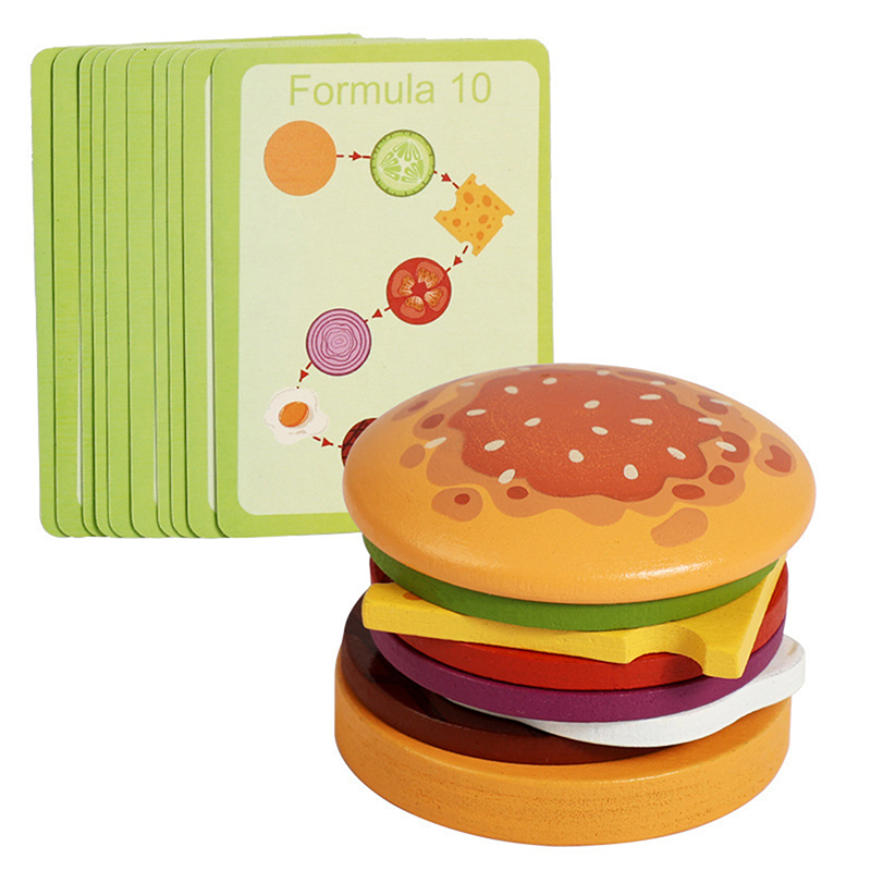 Neue hölzerne Hamburger-Sandwi – Kids Outdoor Kitchen Set Bewertung und Preis