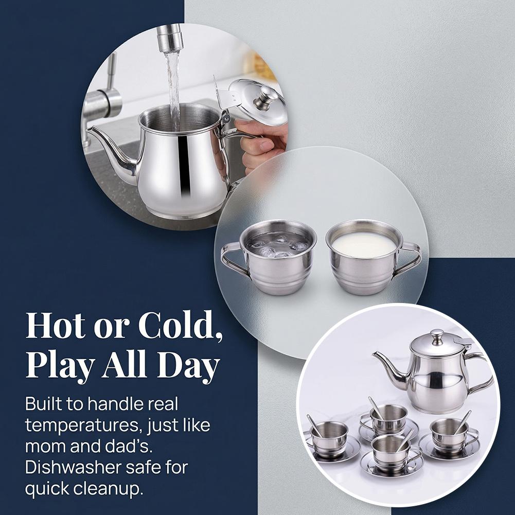 Kinder-Teekannen-Set aus Edels – Kids Outdoor Kitchen Set Bewertung und Preis