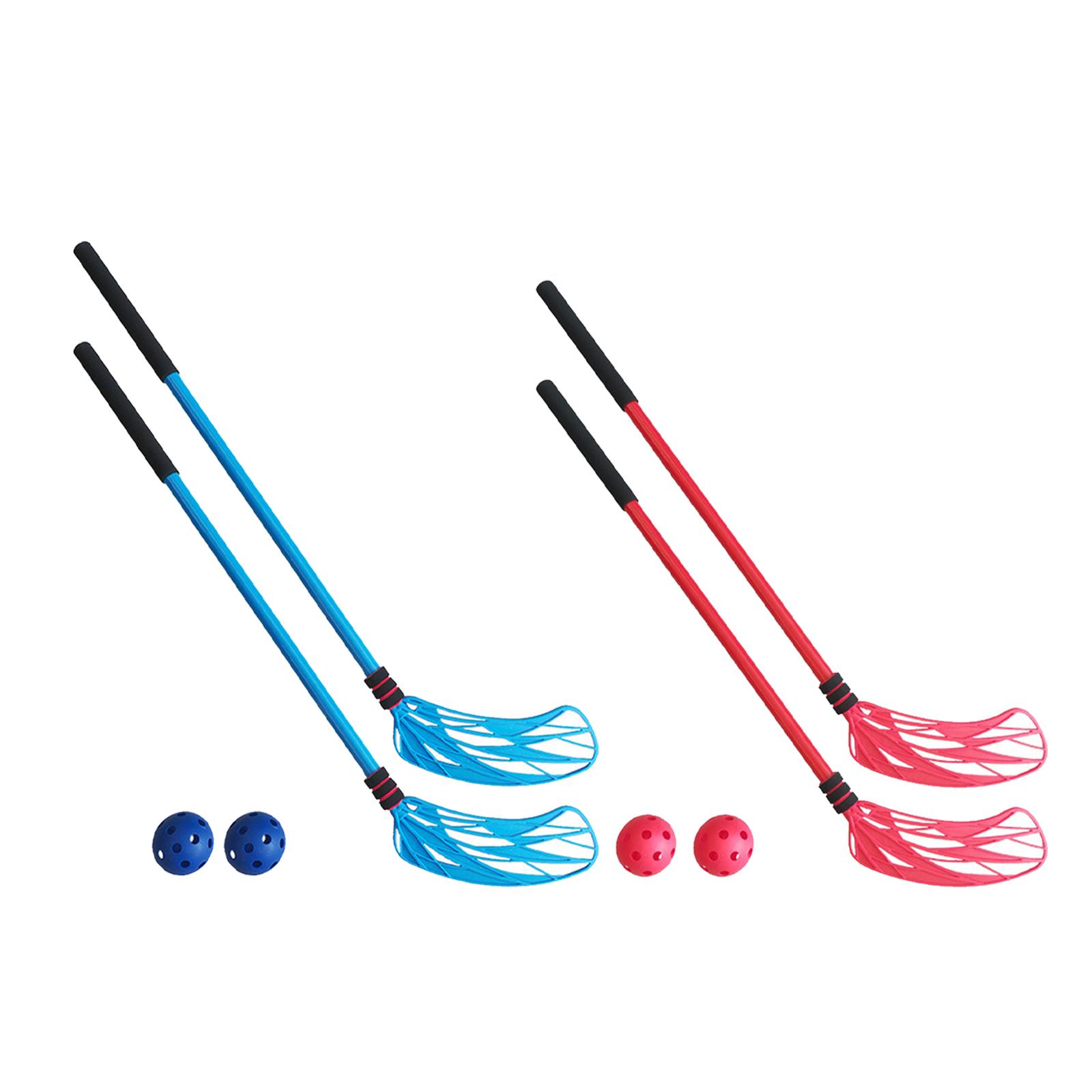 2x Floorhockey-Schläger-Set, i – Kids Outdoor Hockey Set Bewertung und Preis
