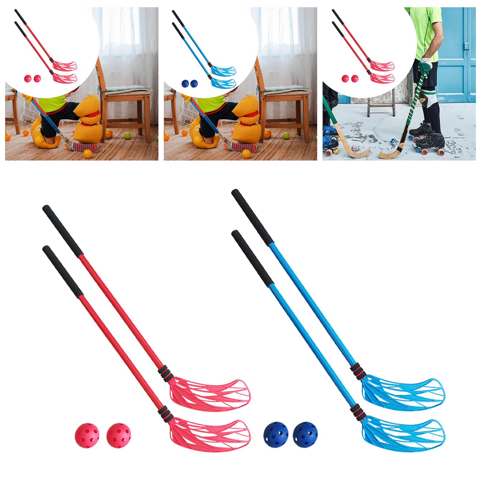 2x Floorhockey-Schläger-Set, i – Kids Outdoor Hockey Set Bewertung und Preis