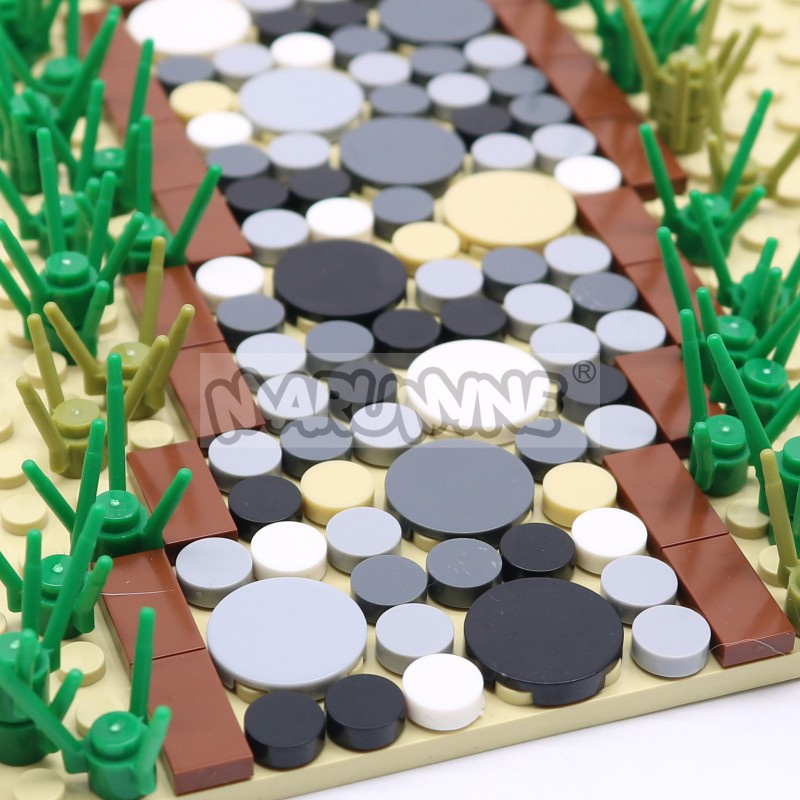 350PCS Runde Fliesen Blöcke 1x – Lego Set City Bewertung und Preis