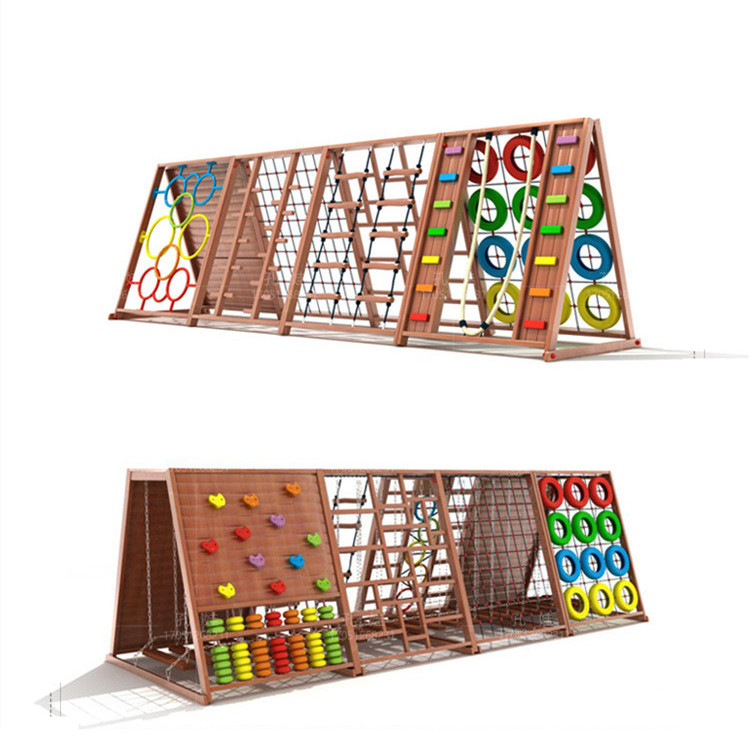 Outdoor-Klettergerüst aus Holz – Kids Outdoor Climbing Frame Bewertung und Preis