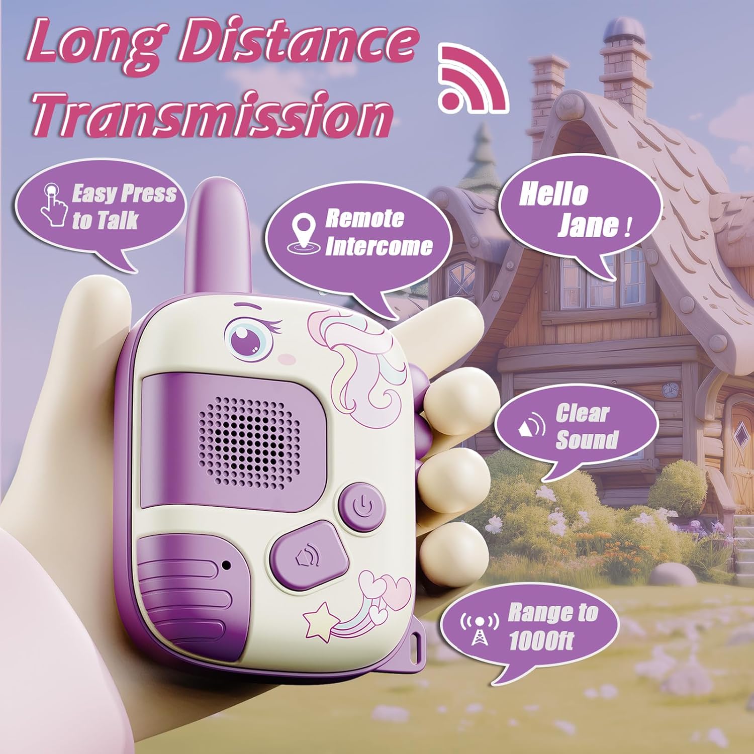 2-teiliges Walkie-Talkie-Spiel – Kids Outdoor Xmas Gifts Bewertung und Preis