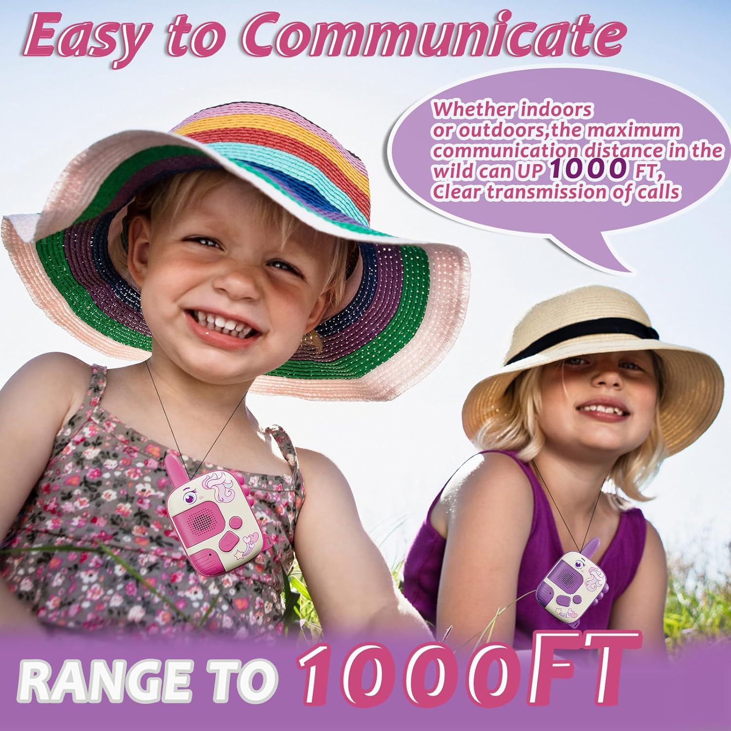 2-teiliges Walkie-Talkie-Spiel – Kids Outdoor Xmas Gifts Bewertung und Preis